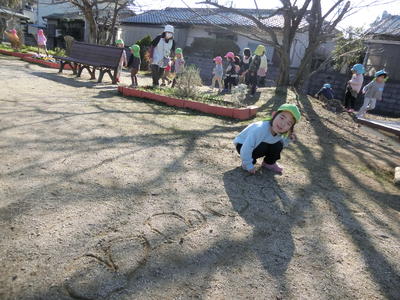 園のスナップ（12月）