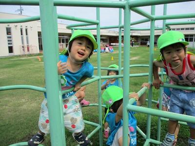 園のスナップ（8月）